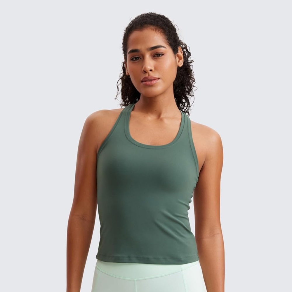 CRZ YOGA Butterluxe Racerback Tank Tops for Women